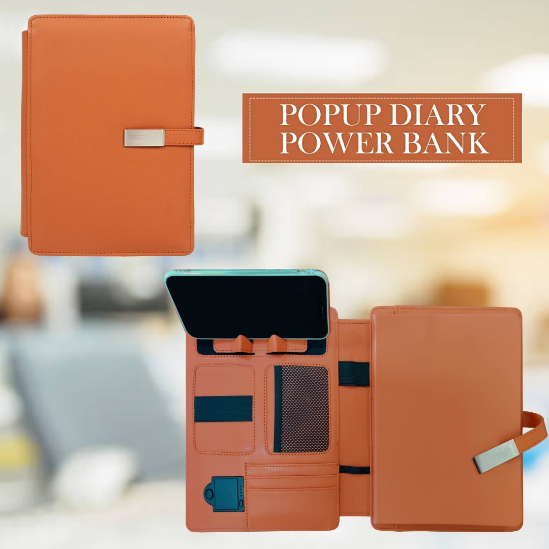 Pop Up Diary Power Bank 5000mAH Pop Up Diary Power Bank 5000mAH