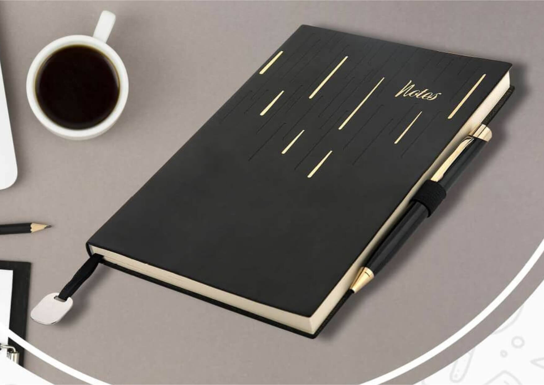 Notebook Diary Pen Set Barnard