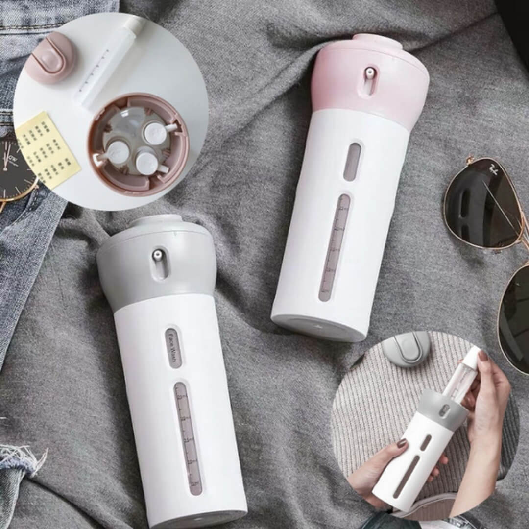 4 in 1 Travel Bottle Set
