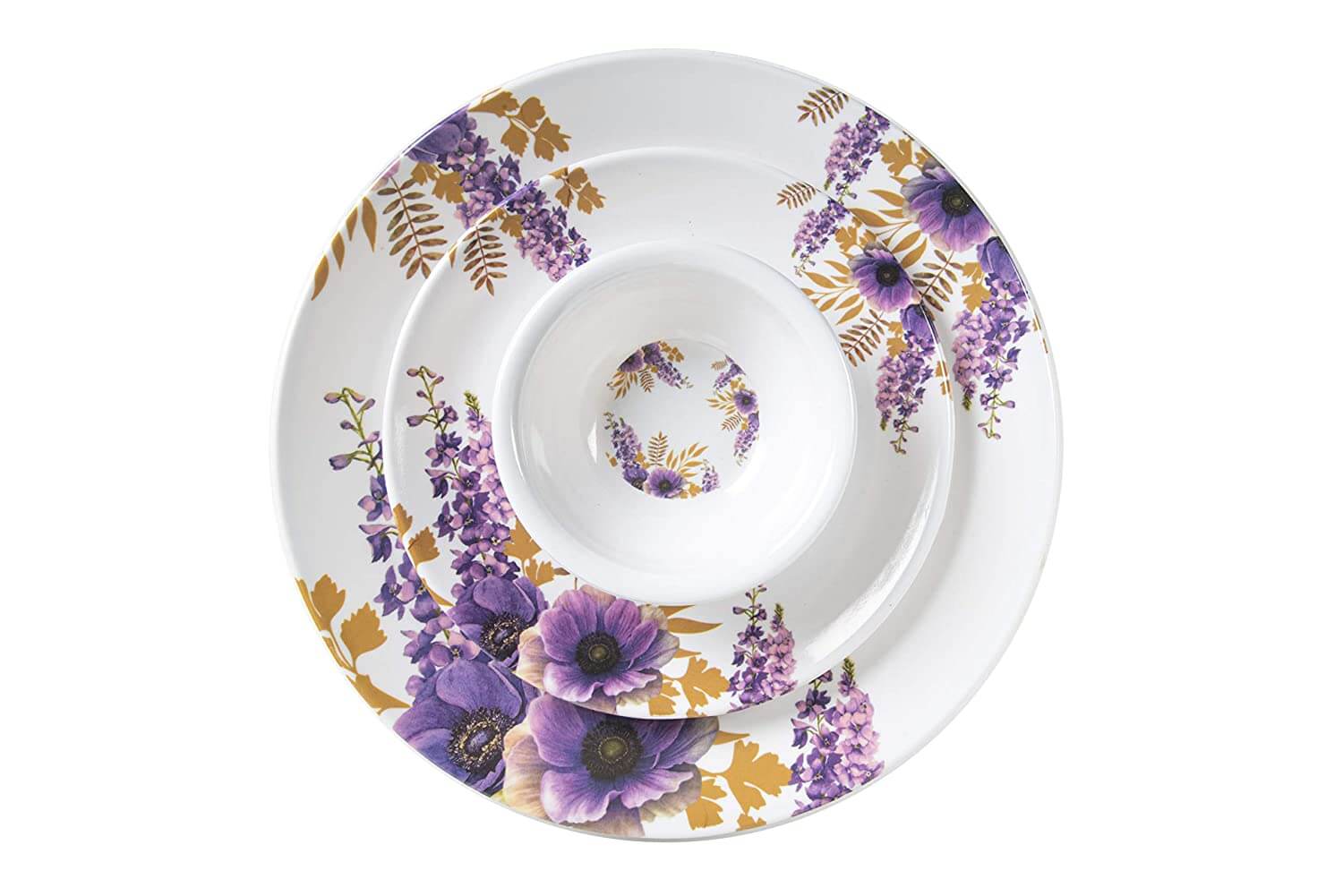 31 pcs Melamine Dinner Set (Bell Flower) D-601