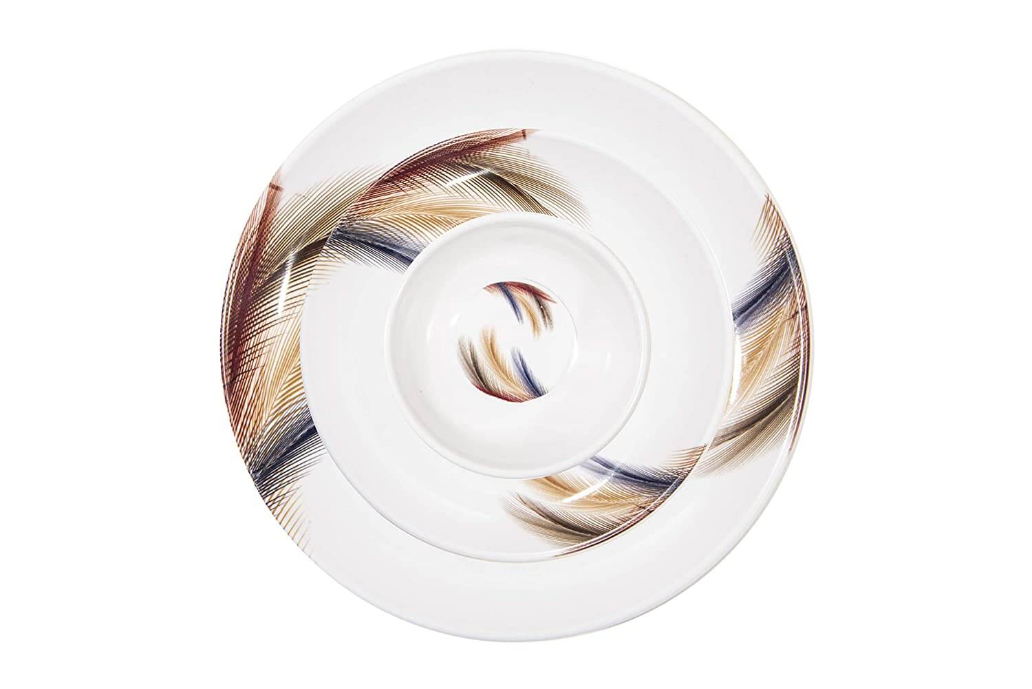 32 pcs Melamine Dinner Set (Feather Touch)