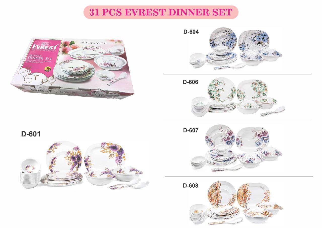 31pcs Dinner Set