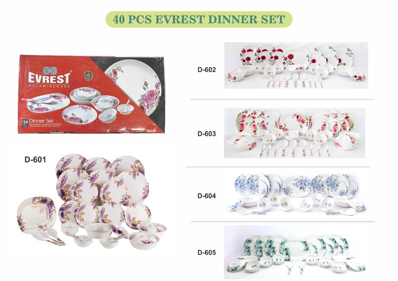40pcs Dinner Set