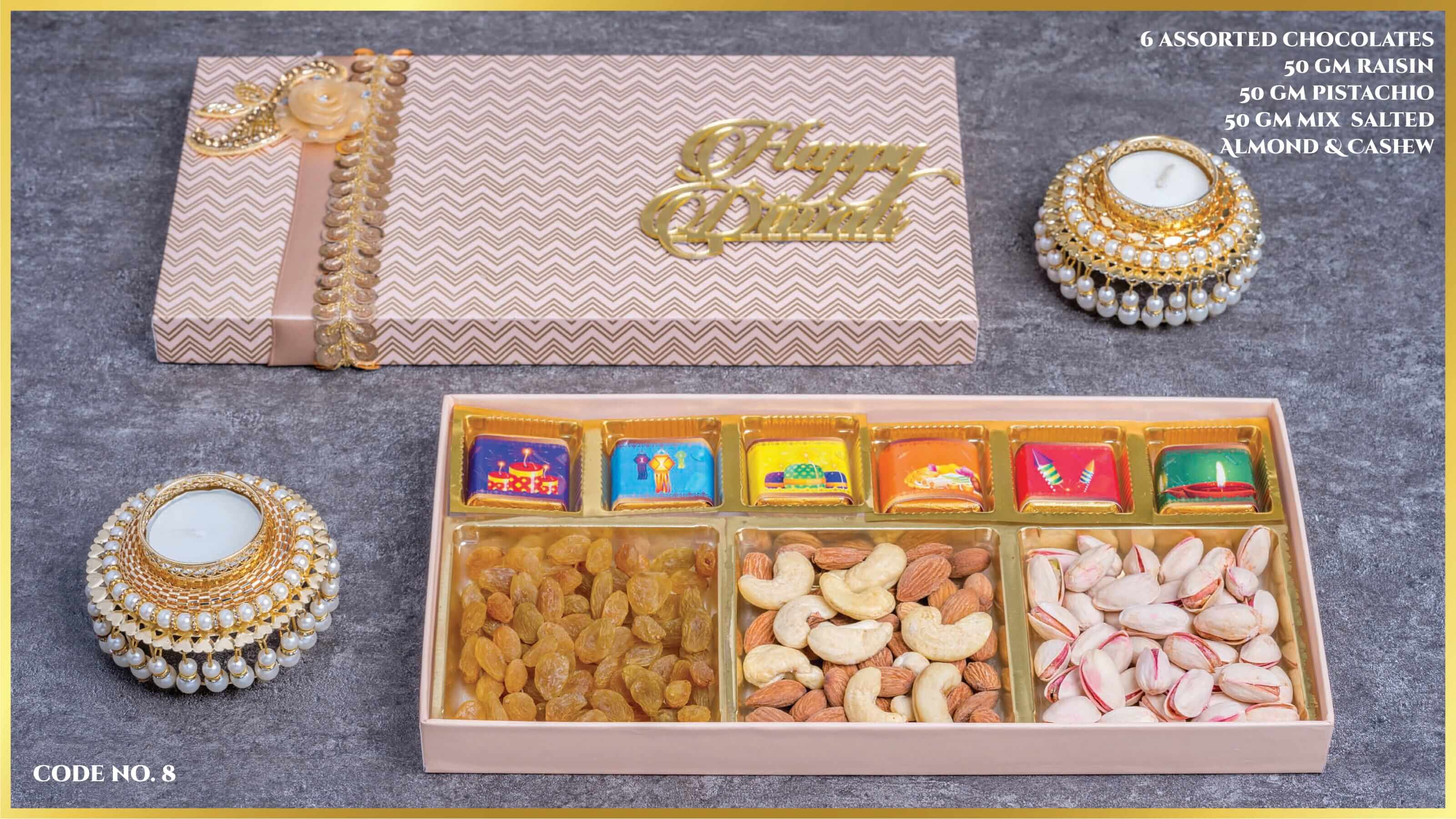 Chocolates and Dry Fruits Code No.8