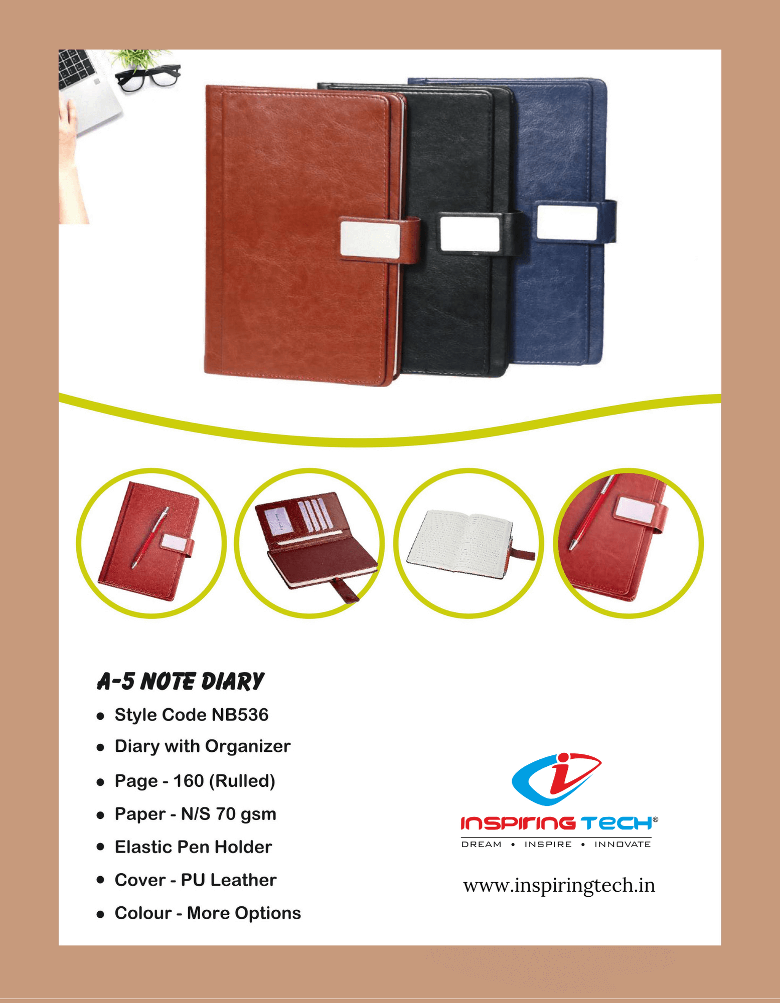 Notebook Organizer Diary Notebook Organizer Diary