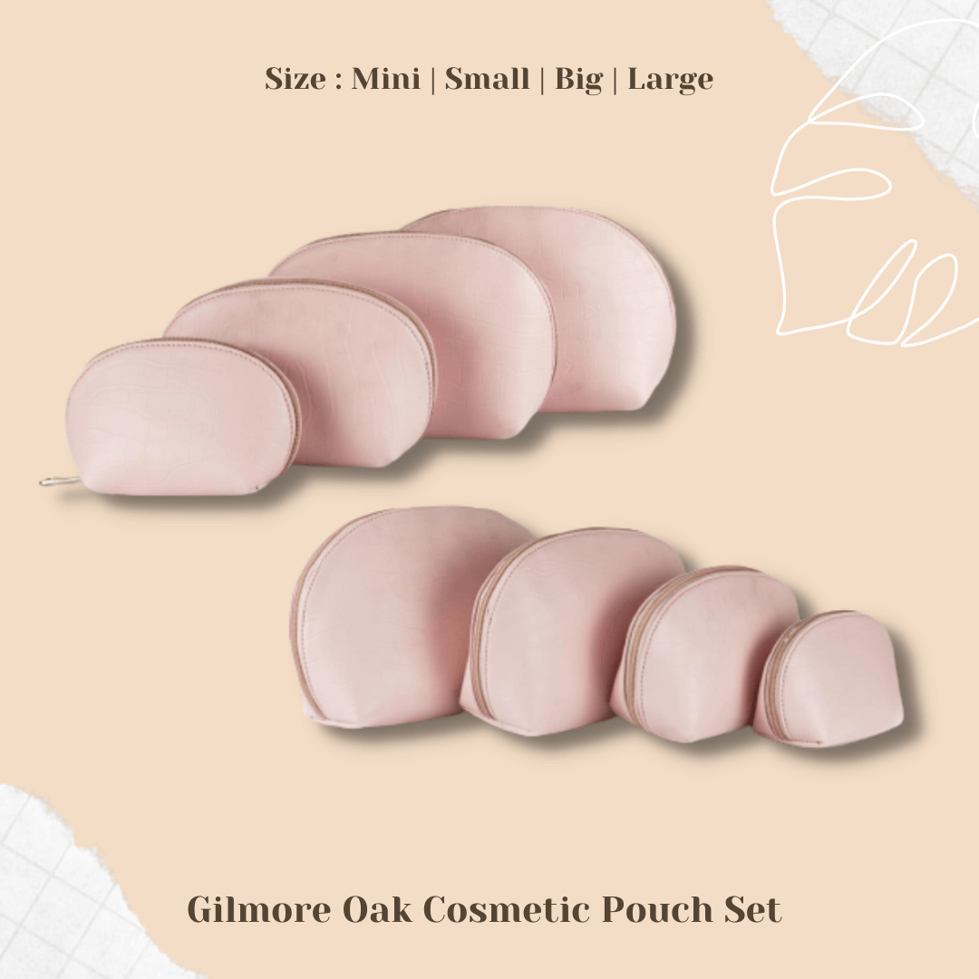 Gilmore Oak Cosmetic Pouch Set 01