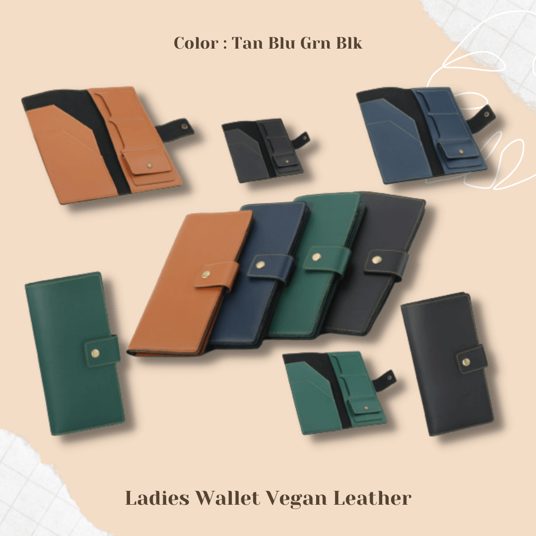 Ladies Wallet Vegan Leather Ladies Wallet Vegan Leather