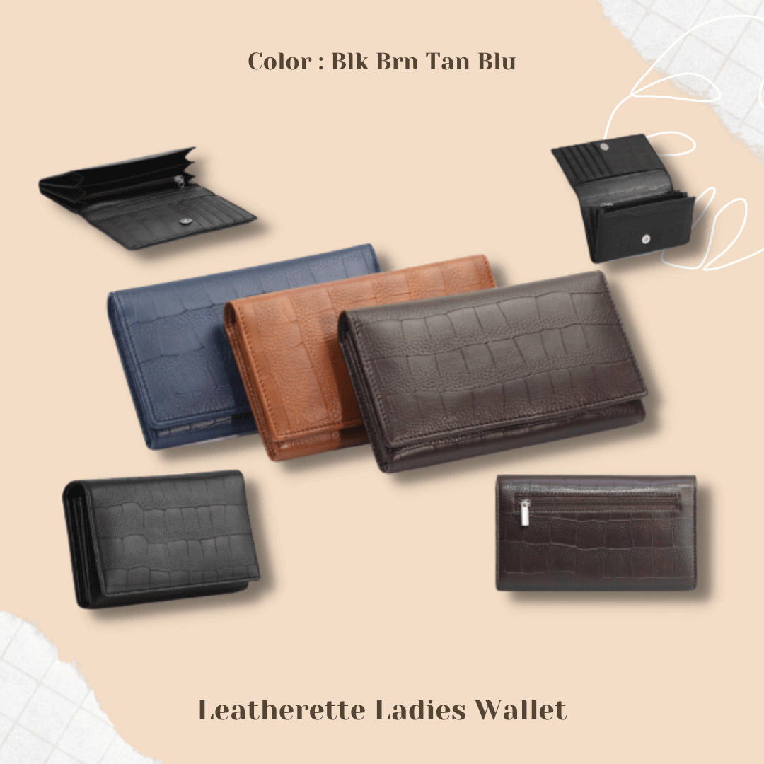 Leatherette Ladies Wallet Leatherette Ladies Wallet