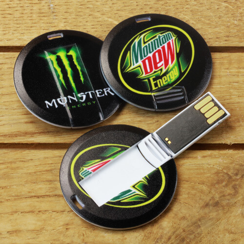 Round Shape Card USB Pendrive